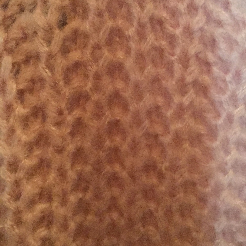 Chunky Knit Oversized Peach Sweater Cardigan β€οΈ - Picture 13 of 15
